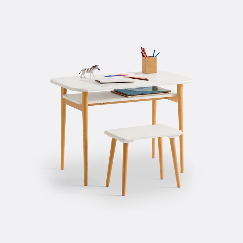 La Redoute Interieurs Schreibtisch + Sitzbank Jimi