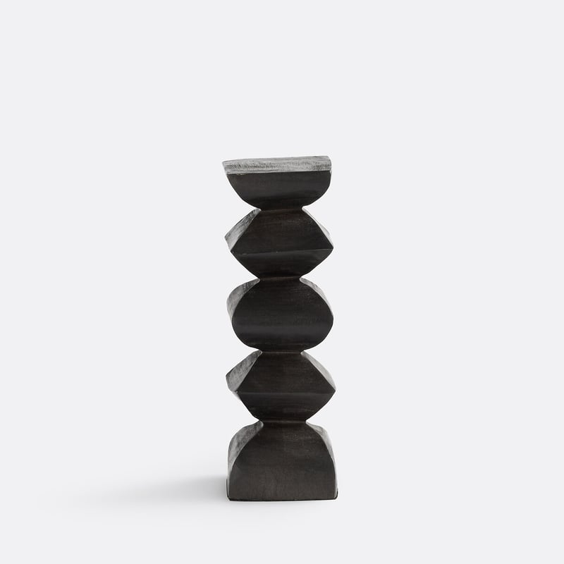La Redoute Interieurs Totem-skulptur Ekoa Aus Mangoholz, H25 Cm