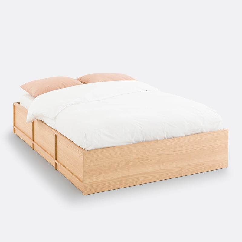 Kastenbett Mit Aufklappbarem Lattenrost, Senssia