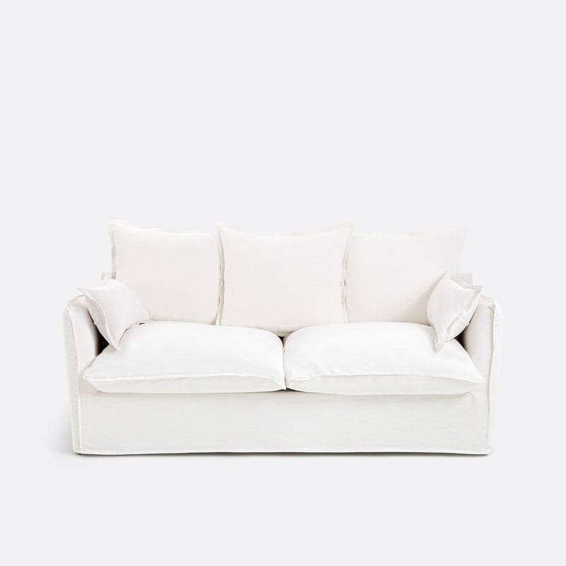 Schlafsofa, 2- Oder 3-sitzer, Abziehbar, Dickes Leinen, Odna