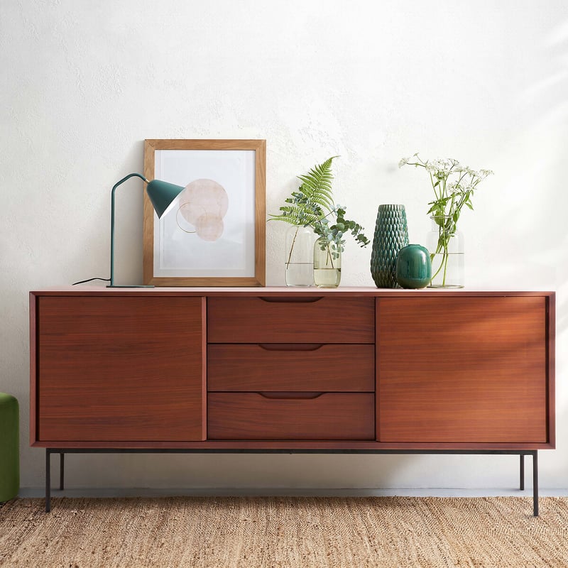 La Redoute Interieurs Sideboard Noyeto, Nussbaumfurnier