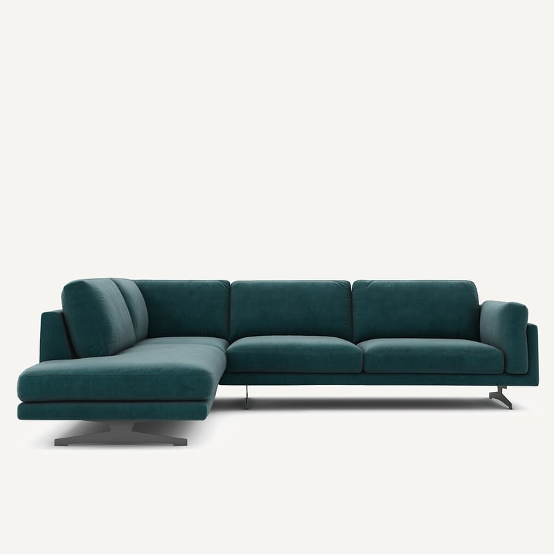 Am.pm Ecksofa César, Samt