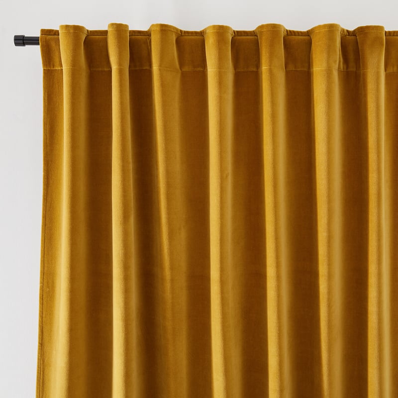 La Redoute Interieurs Vorhang Velvet, Verdeckte Schlaufen, Samt