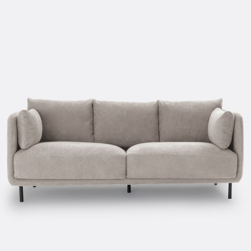Gerades 3- Oder 4-sitzer-sofa Victor, Aus Strukturgewebe