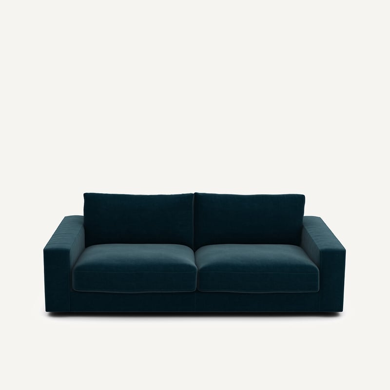 Am.pm 3-sitzer-sofa, Samt, Skander