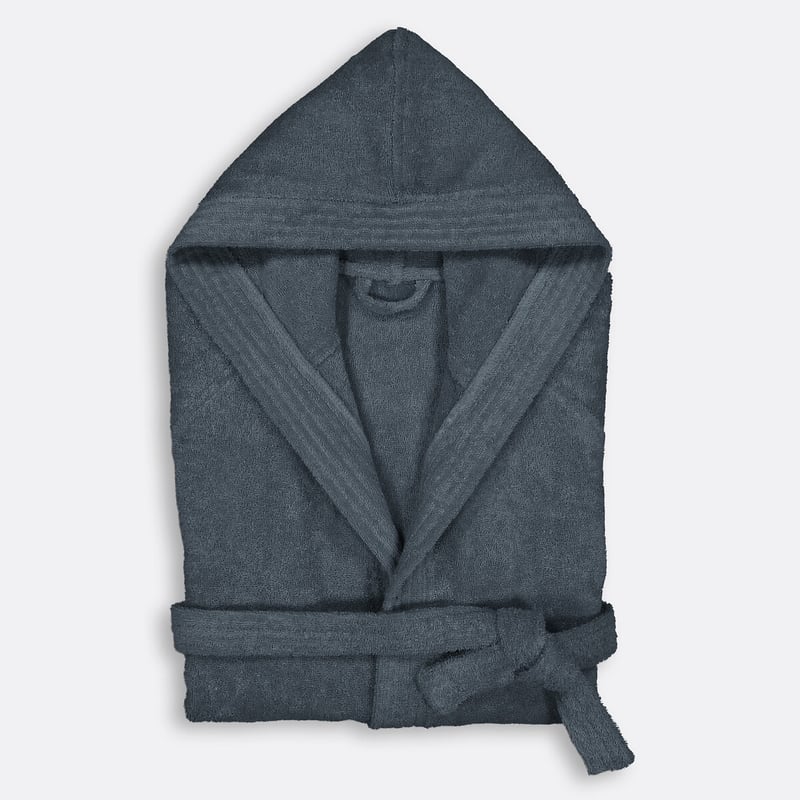 La Redoute Interieurs Kapuzen-bademantel Haxel, Baumwollfrottee 450 G/m2