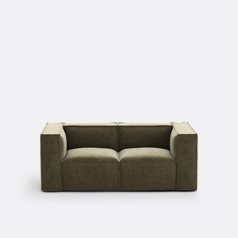Modulares Sofa Seven, 2-sitzig, Aus Vintage-cord