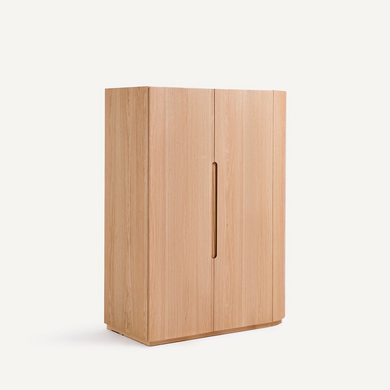 Am.pm Schrankelement Mit Abgerundeter Ecke Für Modularen Begehbaren Kleiderschrank Evoria, Aus Eichenfurni