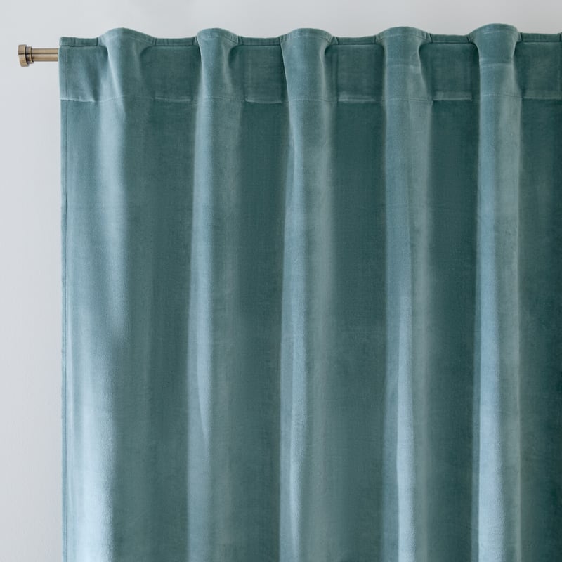 La Redoute Interieurs Vorhang Velvet, Verdeckte Schlaufen, Samt