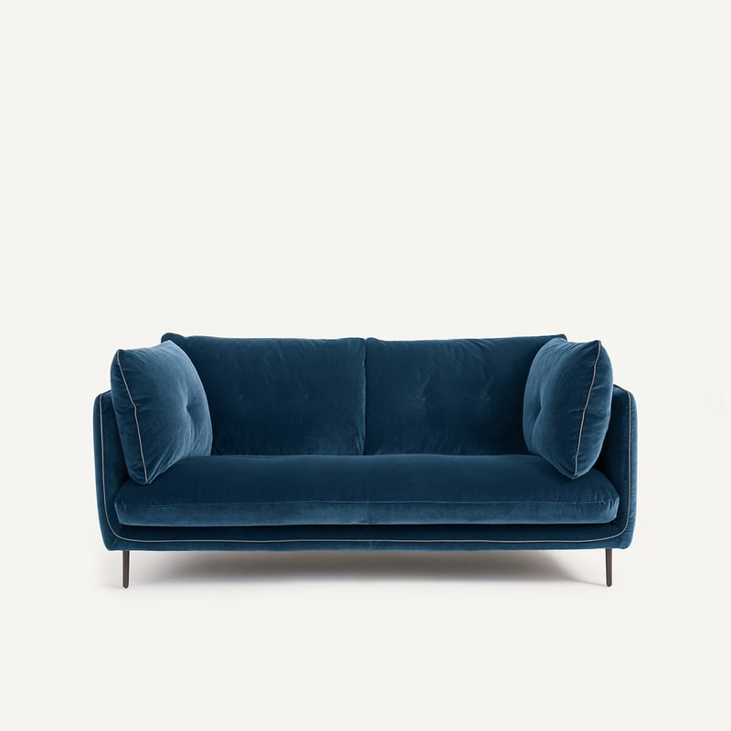 Am.pm 2-sitzer-sofa Aus Samt, Botero