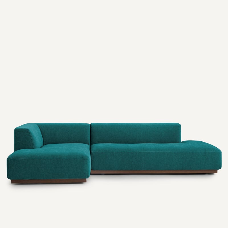 Am.pm Xl-ecksofa Jacopo Mit Ecke Links, Chenillesamt