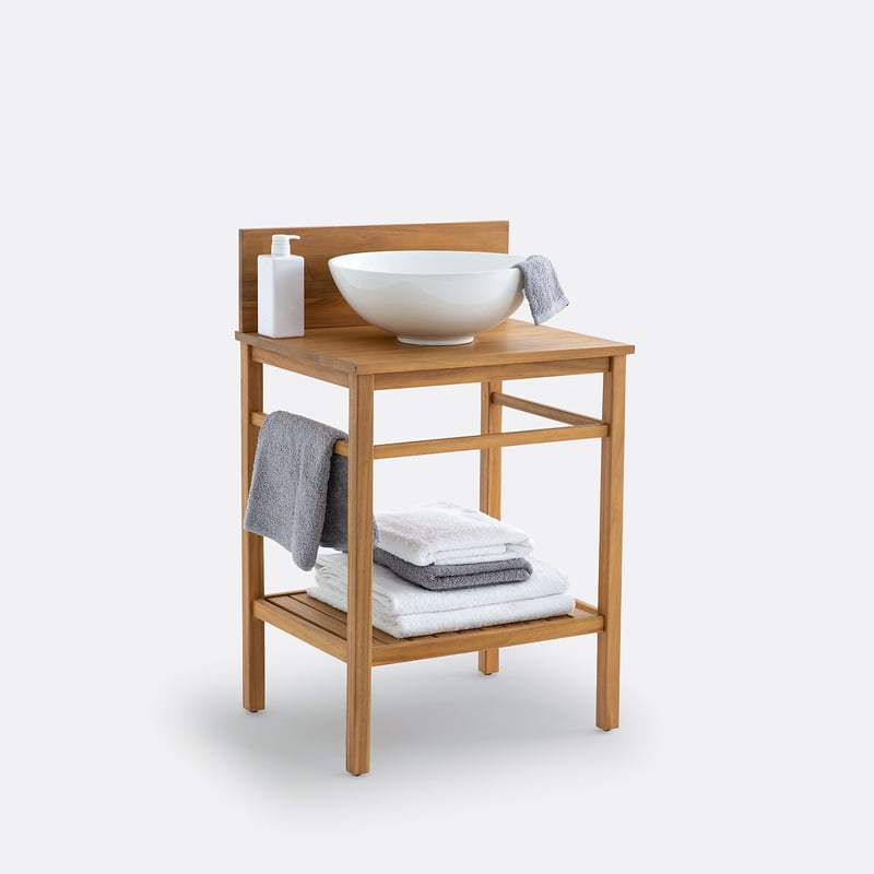 La Redoute Interieurs Waschtisch Mercure, Akazie, B. 60 Cm