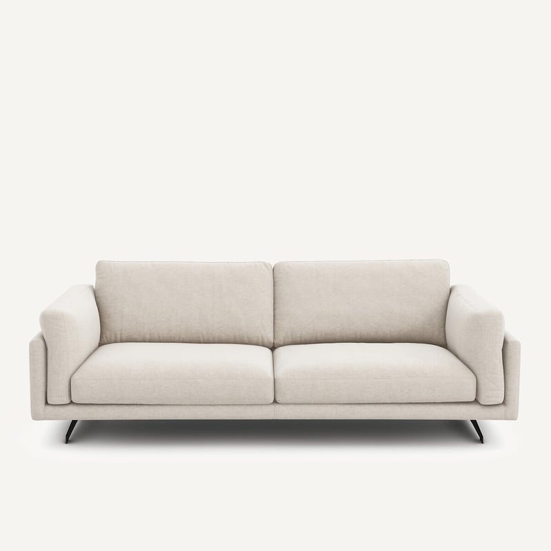 Am.pm 3- Oder 4-sitzer-sofa, Aus Meliertem Leinen, César