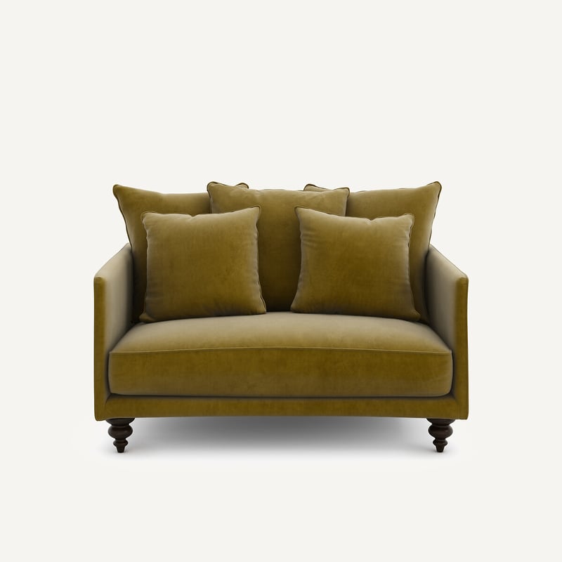 Am.pm 2-sitzer-sofa Aus Samt, Lazare