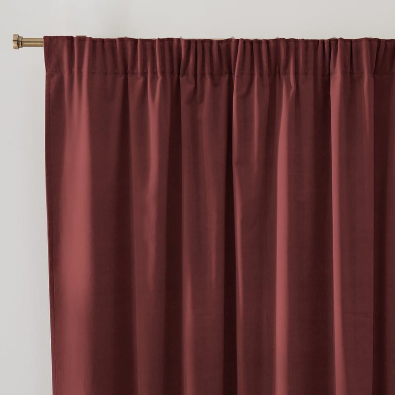La Redoute Interieurs Vorhang Aus Samt, Mit Kräuselgalon Und Wave, Velvet