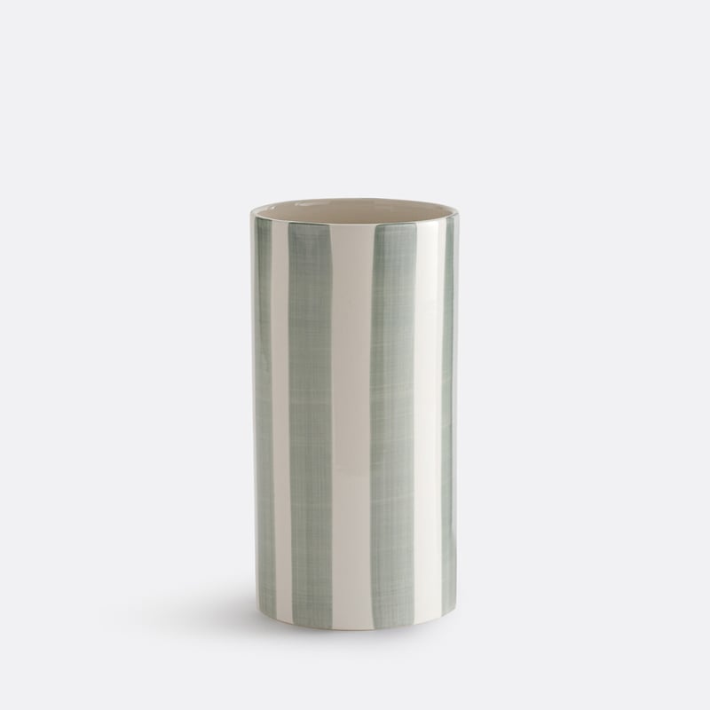 La Redoute Interieurs Vase Jaoma, Keramik Mit Streifenmuster, H. 25 Cm