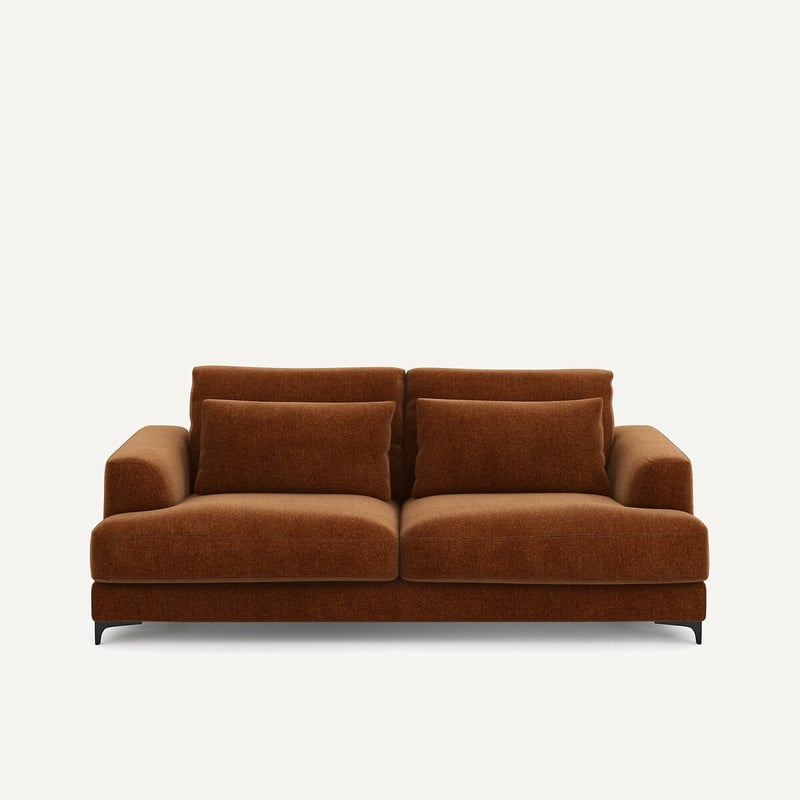 Am.pm 3p-sofa, Umwandelbar, Chenille-velours, Marsile