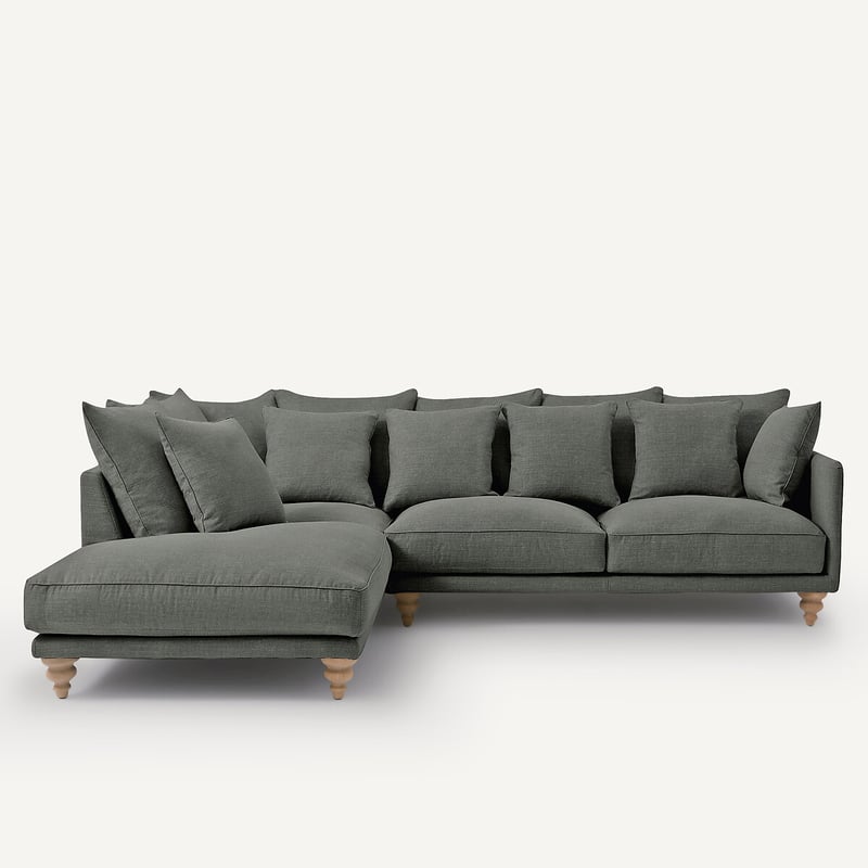 Am.pm Ecksofa Aus Baumwolle Und Leinen, Lazare