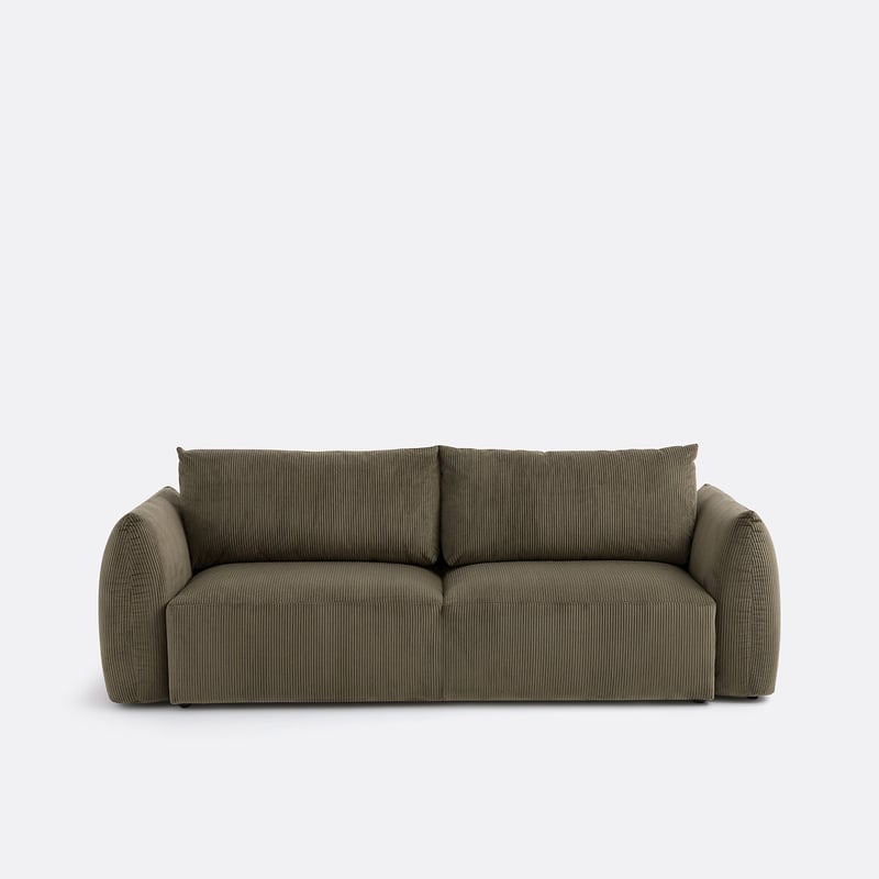 3-sitzer-schlafsofa Edith, Cordsamt
