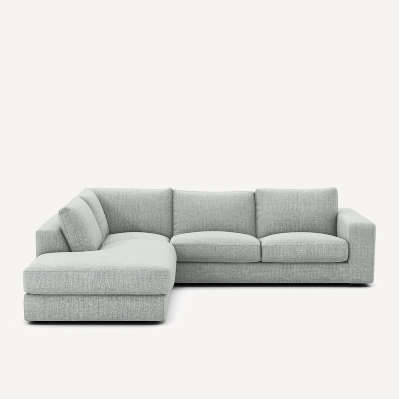 Am.pm Ecksofa Skander, Jaspé-stoff