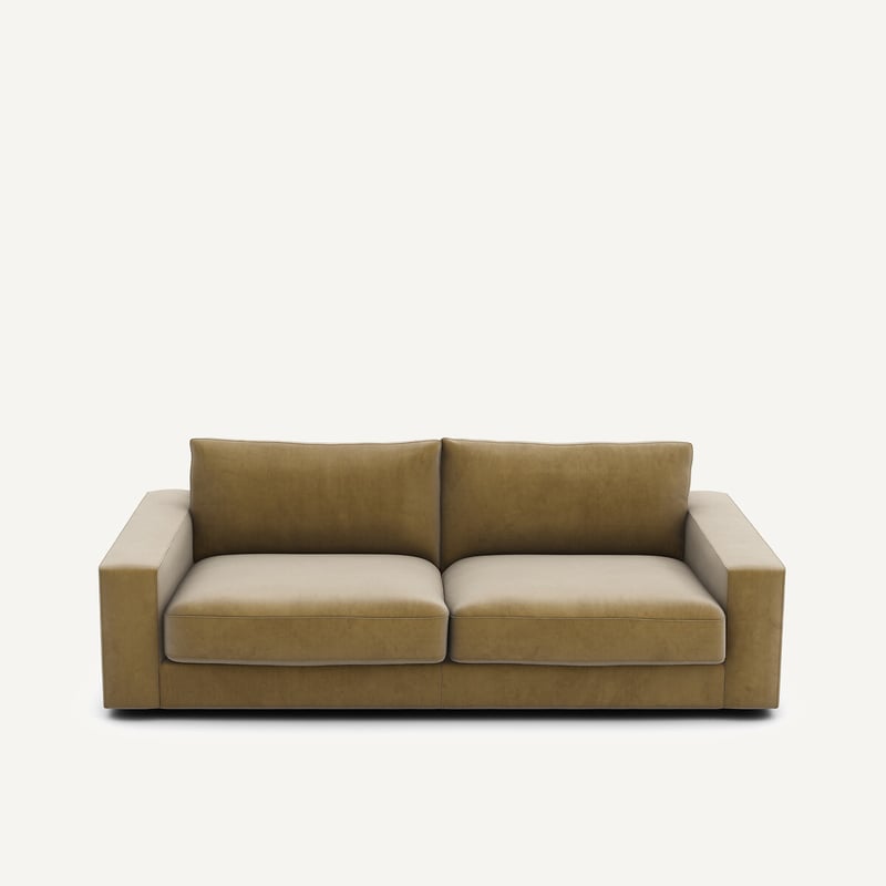 Am.pm 3-sitzer-sofa, Samt, Skander