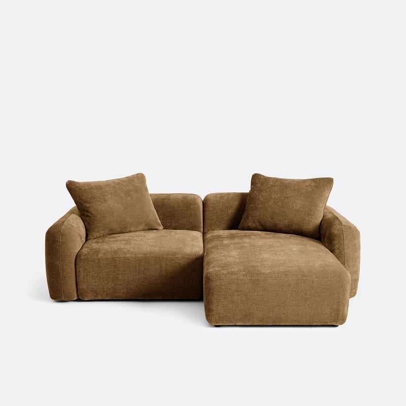 Anreihbares Sofa, Rechte Ecke, Mit Meridian, In Chenille-jacquard, Amad