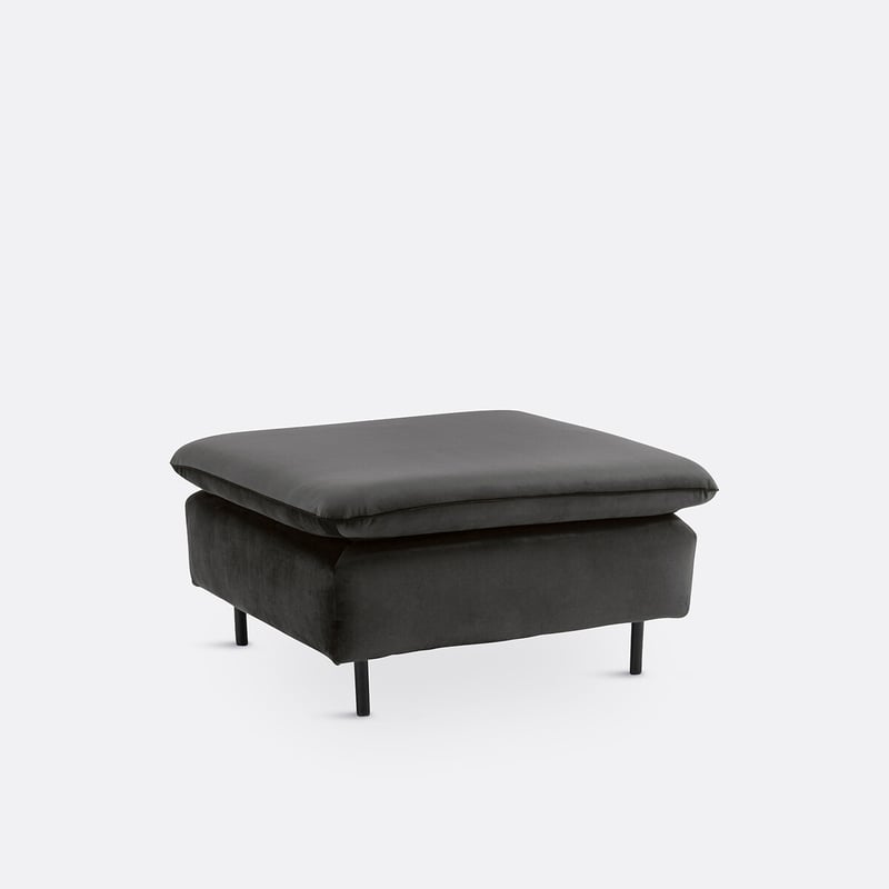 Polsterhocker Ivete, Samt