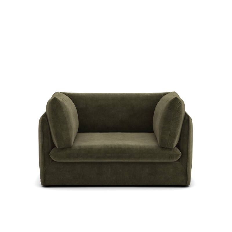 Xl-sesselelement Für Modulares Sofa Malo, Aus Struktursamt