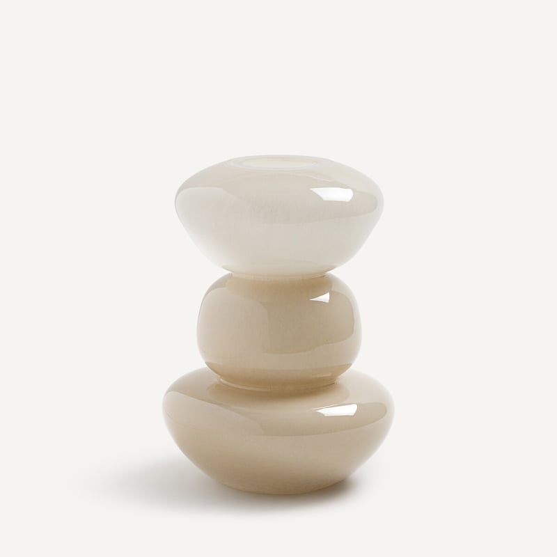 Am.pm Vase Fysa, Mundgeblasenes Glas, H. 25,2 Cm