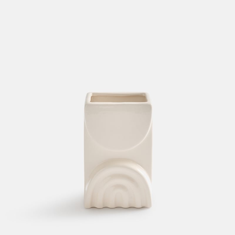 La Redoute Interieurs Keramikvase Topia, Höhe 20 Cm