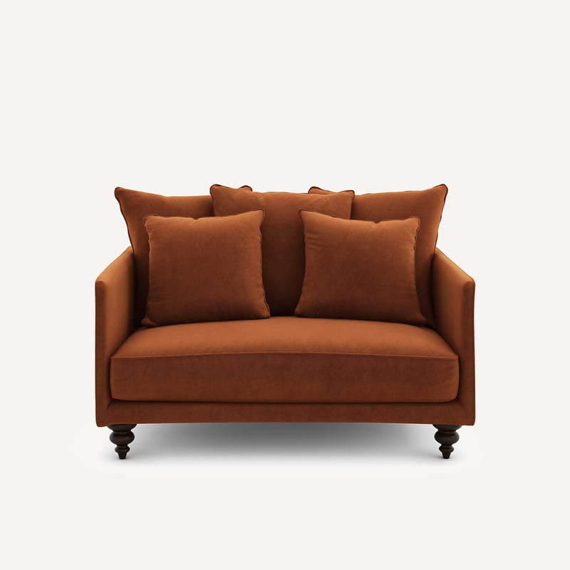 Am.pm 2-sitzer-sofa Aus Samt, Lazare