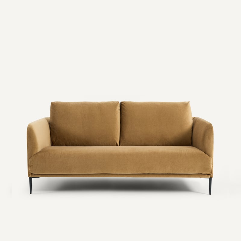 Am.pm X Emmanuel Gallina Kompaktes Sofa Aus Leinenvelours, Oscar