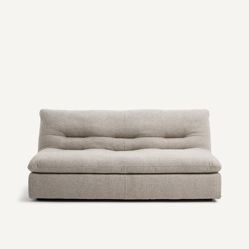Am.pm Modulares 3-sitzer-sofa Aus Texturierter Viskose Und Leinen, Giuliano