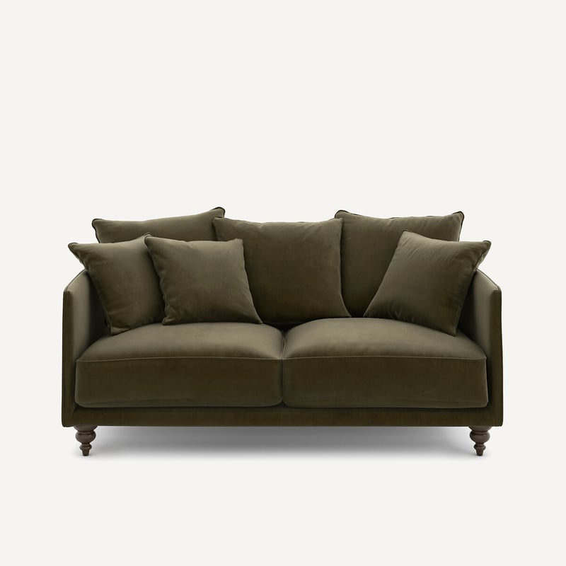 Am.pm Sofa 3p Compact Velours, Lazare