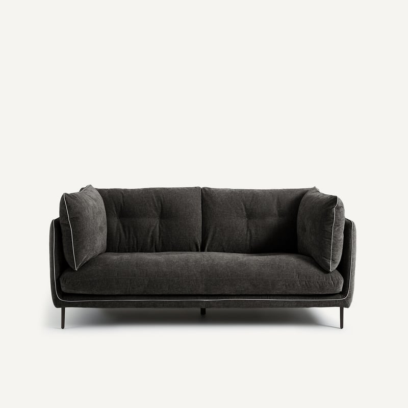 Am.pm 2p-sofa, Chenille-velours, Botero