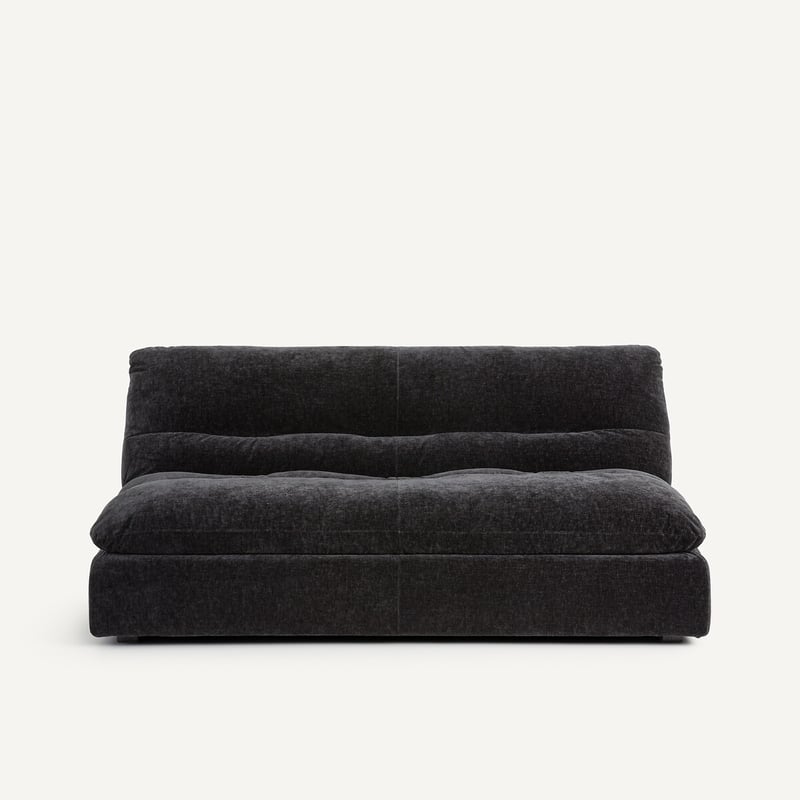 Am.pm 3p-sofa, Modular, Aus Chenille-samt, Giuliano