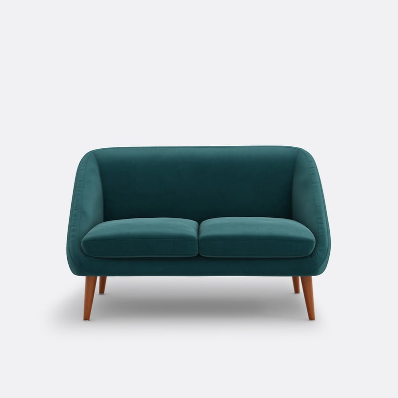2-sitzer-sofa Séméon, Samt
