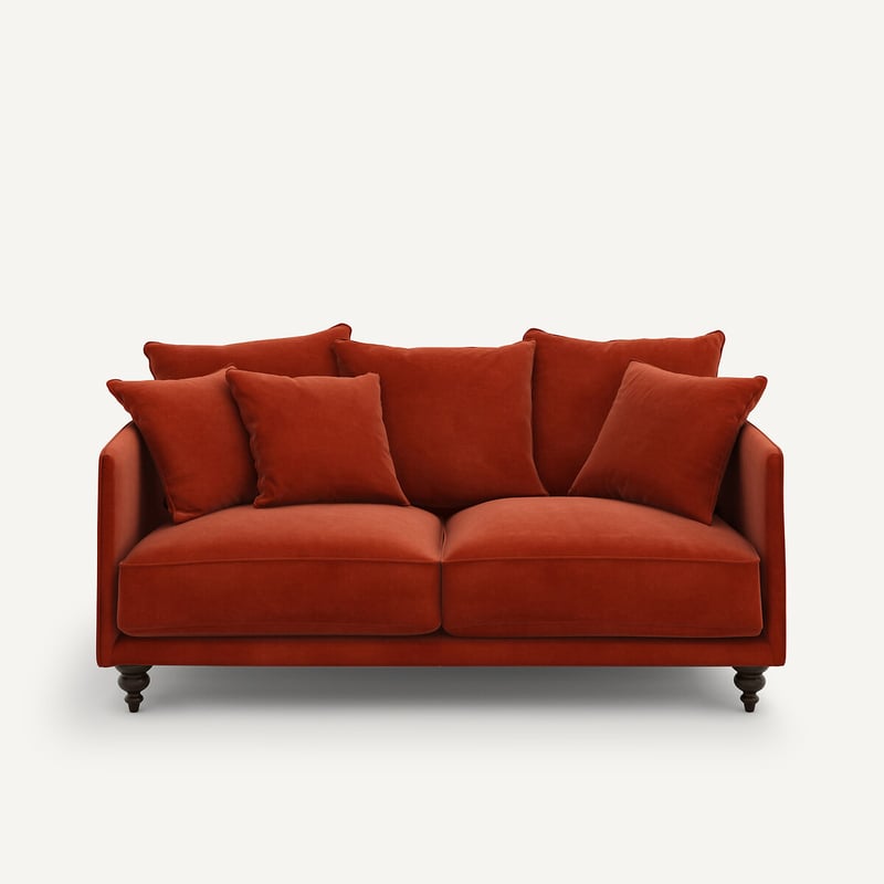 Am.pm Sofa 3p Compact Velours, Lazare