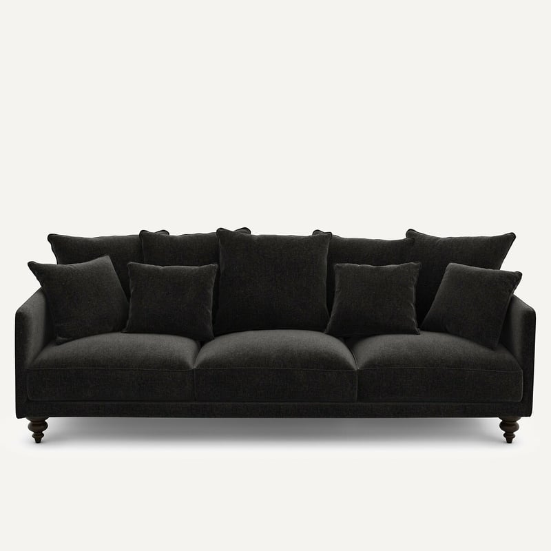 Am.pm Sofa Aus Chenille-velours, Lazare