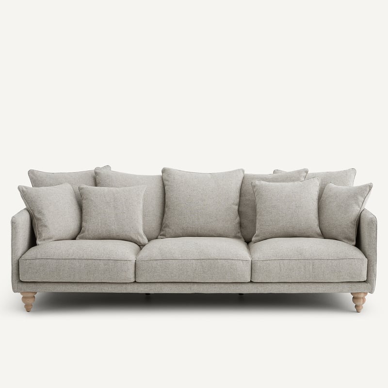 Am.pm Sofa Aus Texturierter Viskose Und Leinen, Lazare