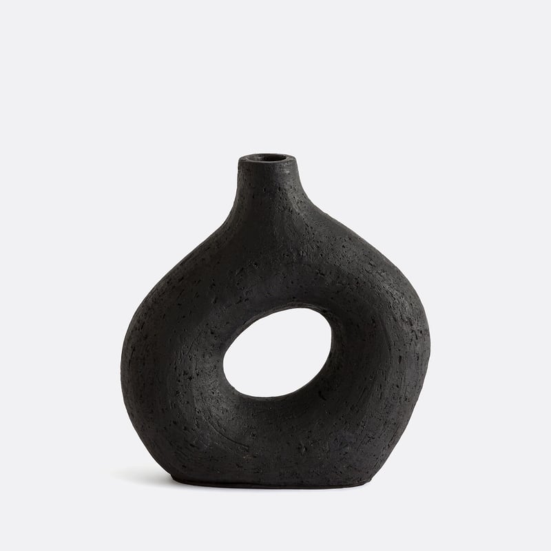 La Redoute Interieurs Schmuckvase Kuro, Keramik, H. 25 Cm