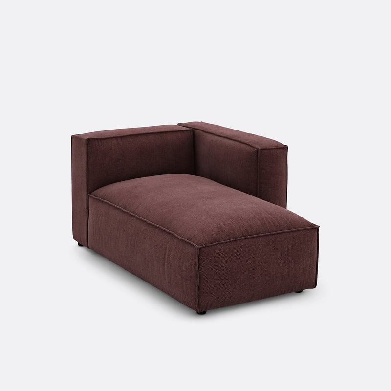 Meridianelement Seven Für Modulares Sofa, Aus Strukturgewebe