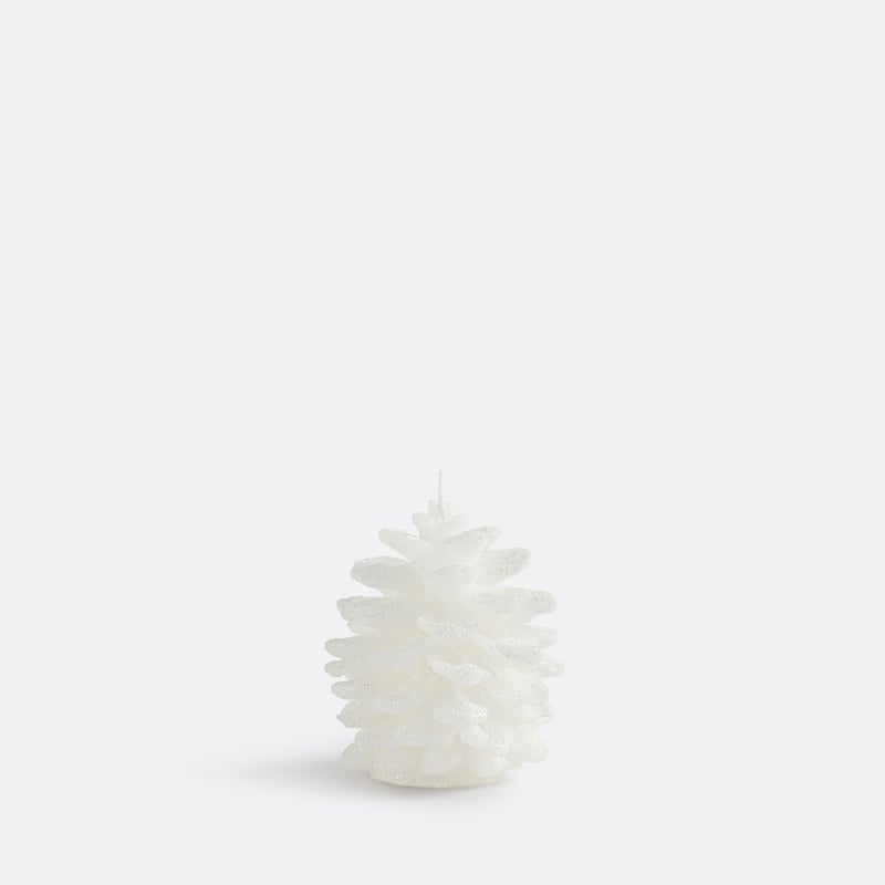 La Redoute Interieurs Wachskerze Caspar, Tannenzapfenform, H9,5 Cm
