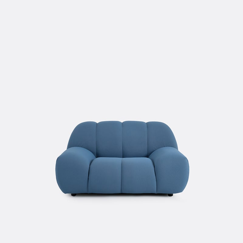 Xl-sessel, Gesteppter Stoff, Nuria