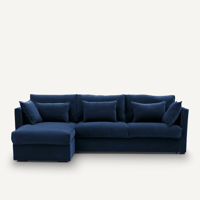 Am.pm Eckschlafsofa Camille, Samt