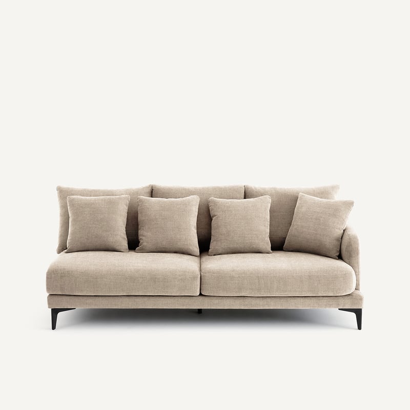 Am.pm X Emmanuel Gallina Halbsofa 3-sitzer Aus Polyester-baumwolle, Moderniste, Design Emmanuel Gallina