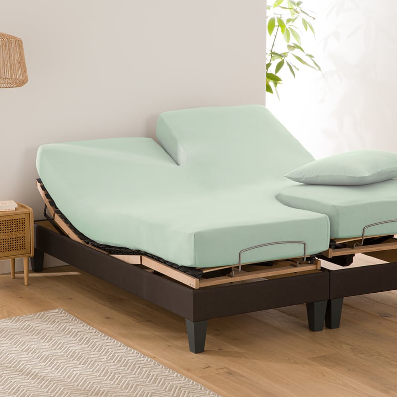 La Redoute Interieurs Uni-fixleintuch Für Verstellbares Doppelbett Scenario, Baumwolle