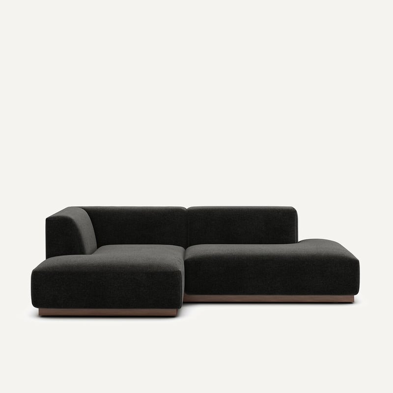Am.pm Ecksofa Jacopo Mit Ecke Links, Chenillesamt