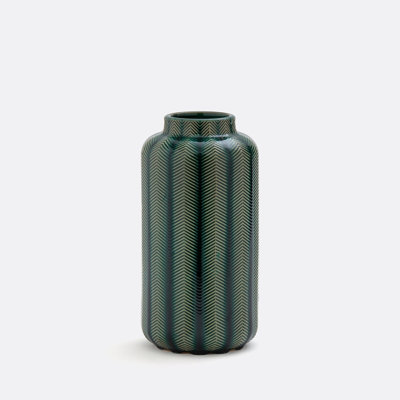 La Redoute Interieurs Vase Aus Keramik, Höhe 31 Cm, Estria