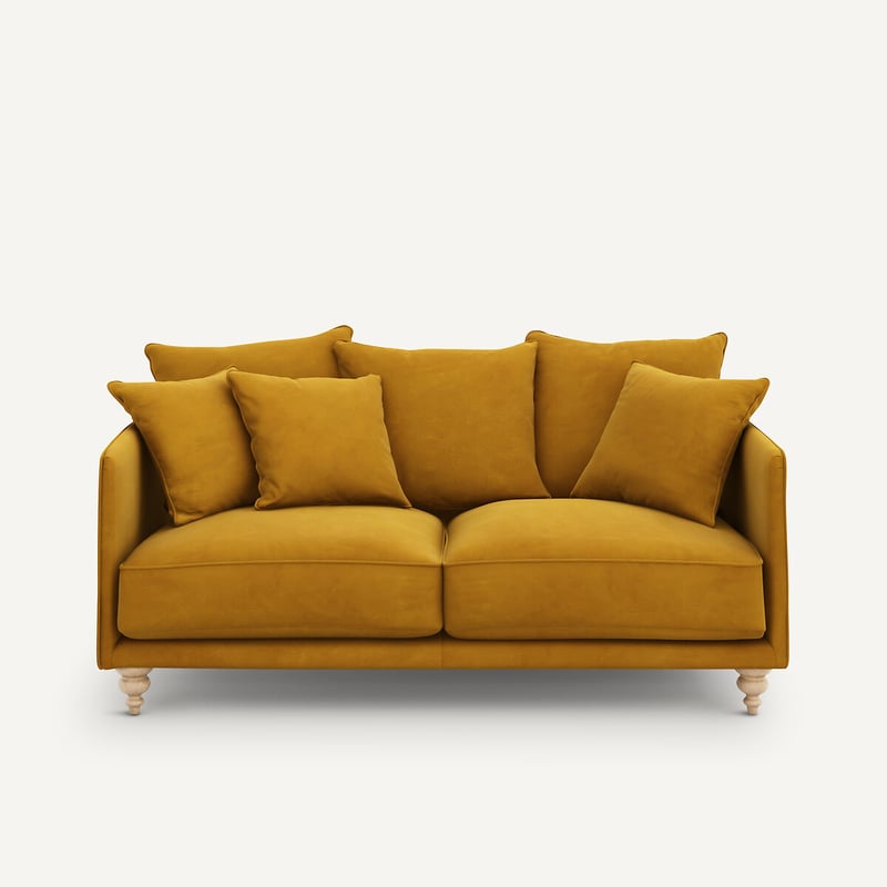 Am.pm Sofa 3p Compact Velours, Lazare